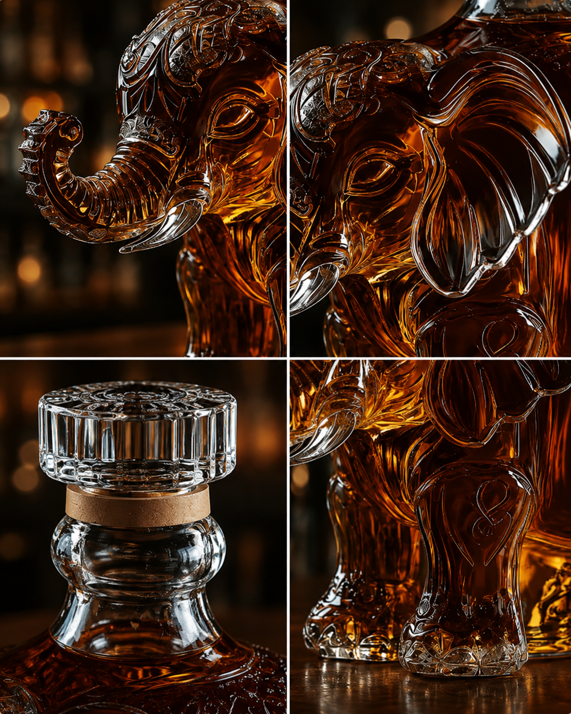 🐘 Elephant Whiskey Decanter – The Gift He’ll Never Expect, But Always Display