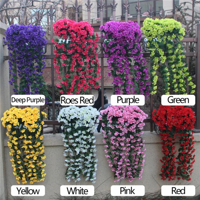 🔥Last Day 70% OFF - 🌺🌷Vivid Artificial Hanging Orchid Bunch