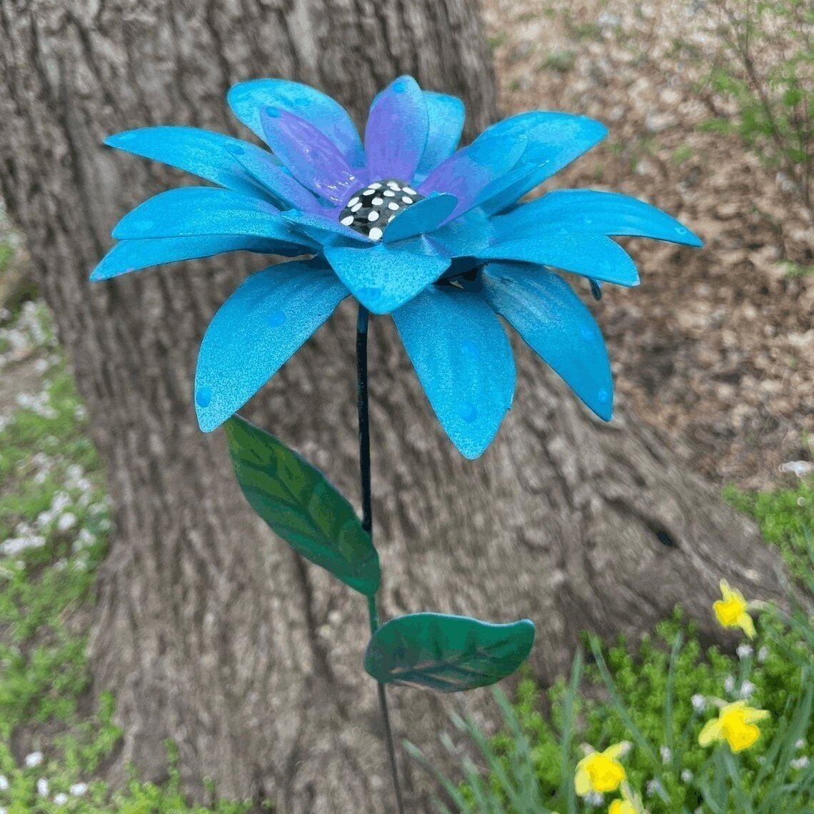 🔥SUMMER SALE 40% OFF🍀Metal Flowers Garden Stakes🍀