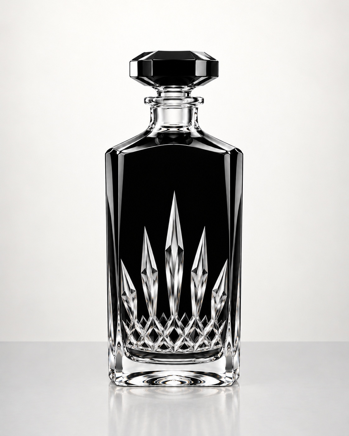 The Kaelvorny Eclipse Crown — Luxury Crystal Decanter