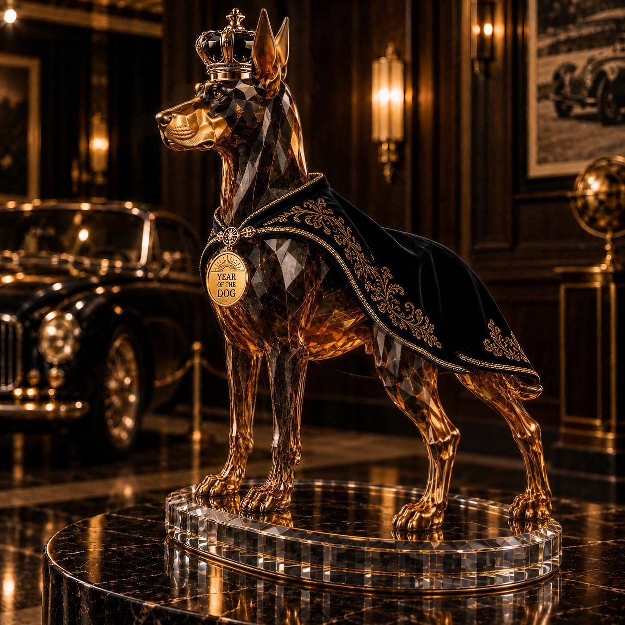 The Loyal Guardian™ — 🐕Year of the Dog Royal Collectible Whiskey Decanter 
