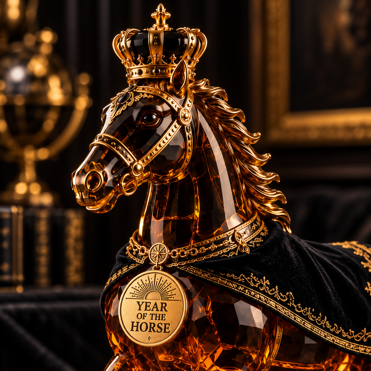 The Unbound Pioneer™ — 🐴Year of the Horse Royal Collectible Whiskey Decanter