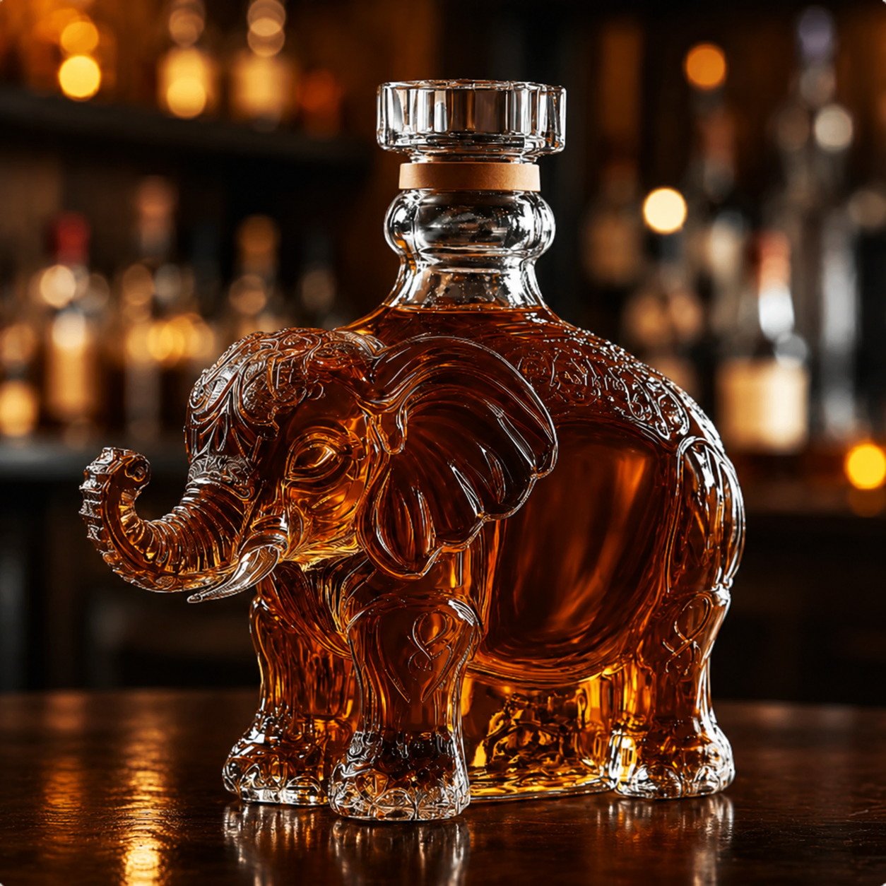 🐘 Elephant Whiskey Decanter – The Gift He’ll Never Expect, But Always Display