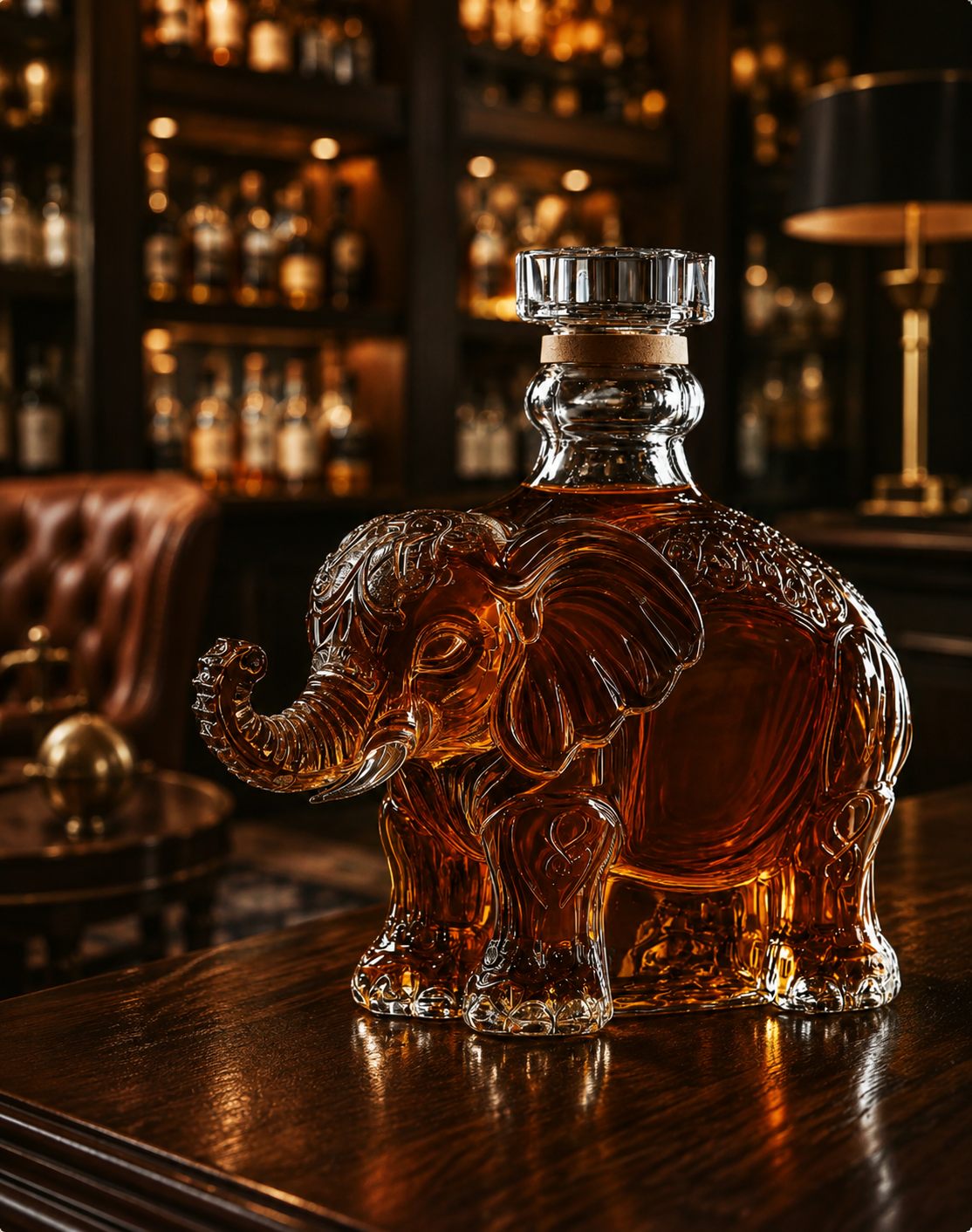🐘 Elephant Whiskey Decanter – The Gift He’ll Never Expect, But Always Display