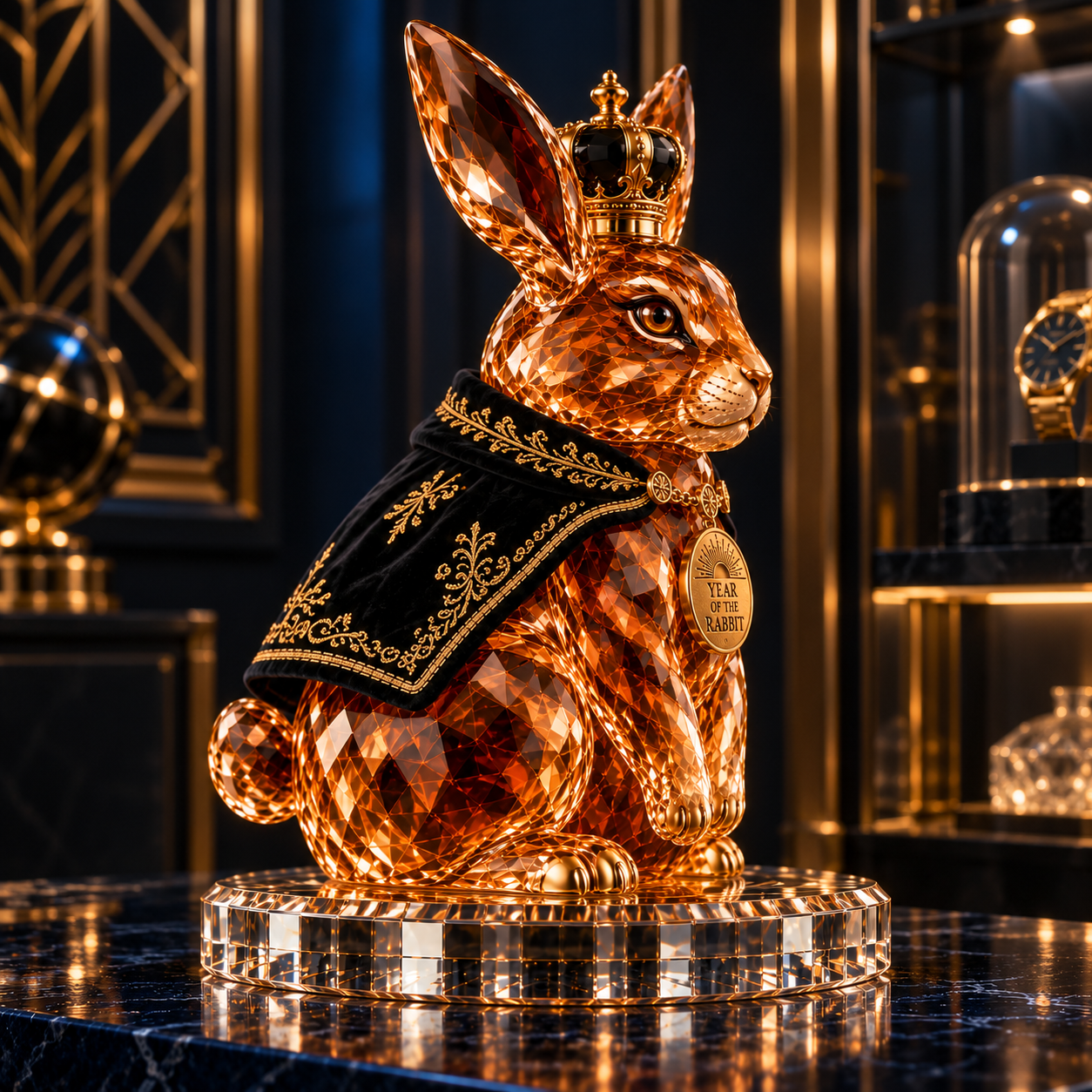 The Graceful Diplomat™ —🐇 Year of the Rabbit Royal Collectible Whiskey Decanter