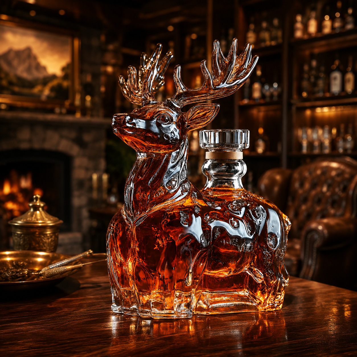 🦌 Stag Whiskey Decanter – A One-of-a-Kind Gift He’ll Proudly Display