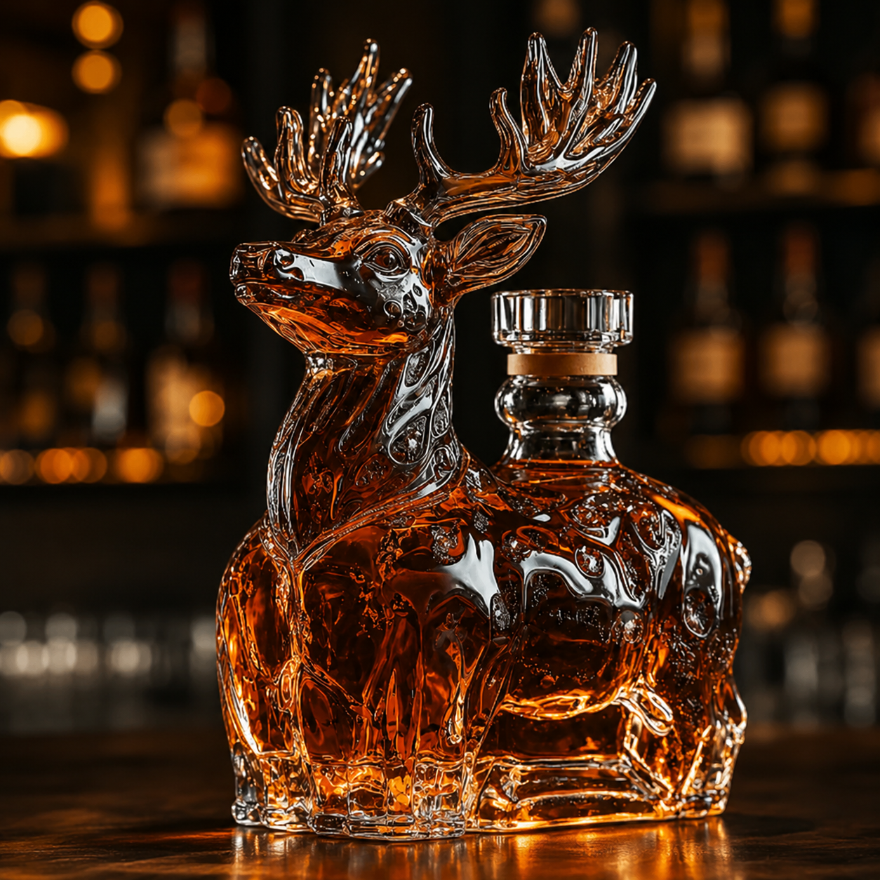 🦌 Stag Whiskey Decanter – A One-of-a-Kind Gift He’ll Proudly Display