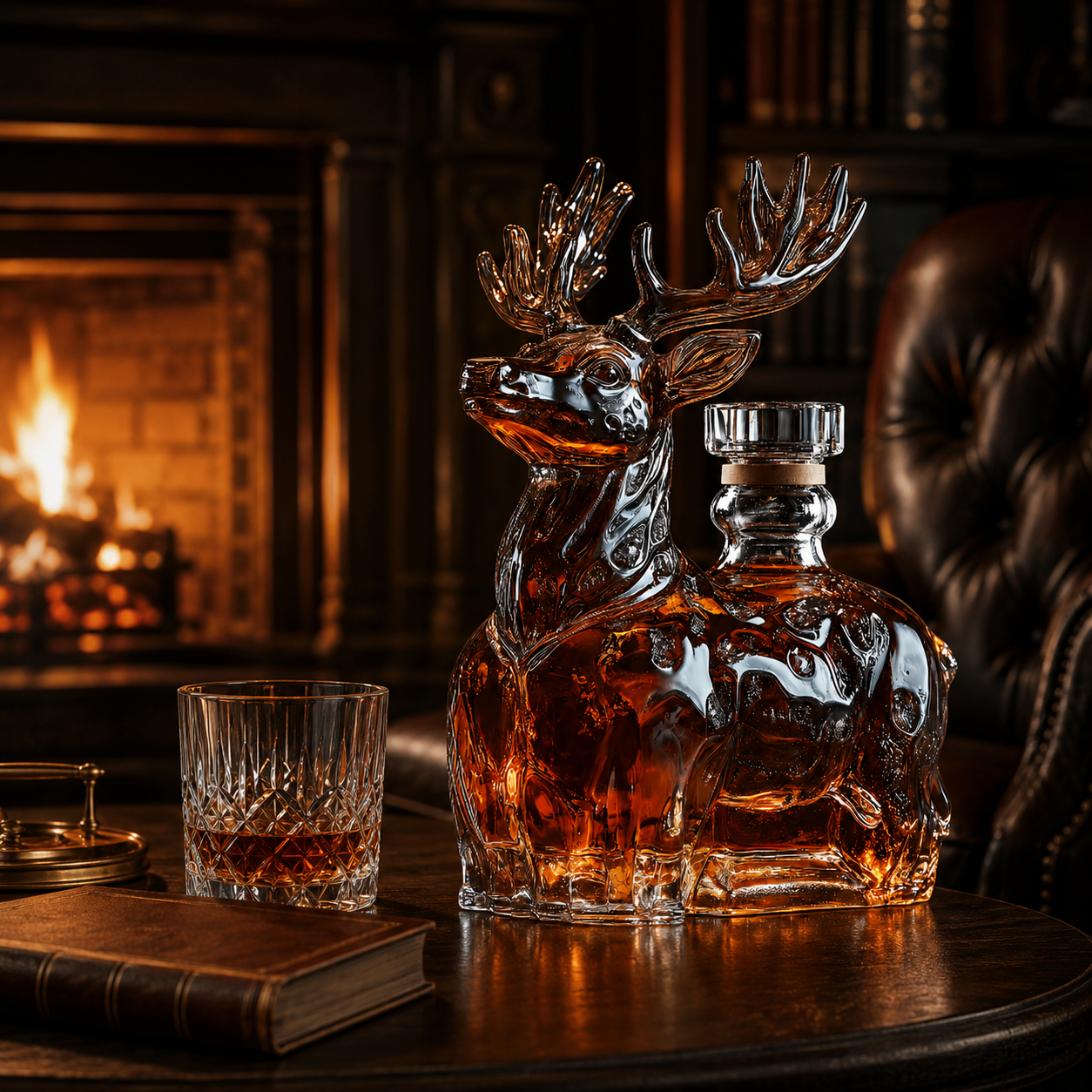 🦌 Stag Whiskey Decanter – A One-of-a-Kind Gift He’ll Proudly Display