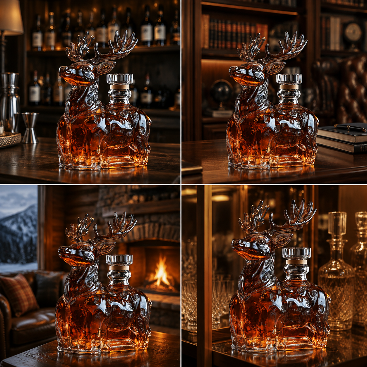 🦌 Stag Whiskey Decanter – A One-of-a-Kind Gift He’ll Proudly Display