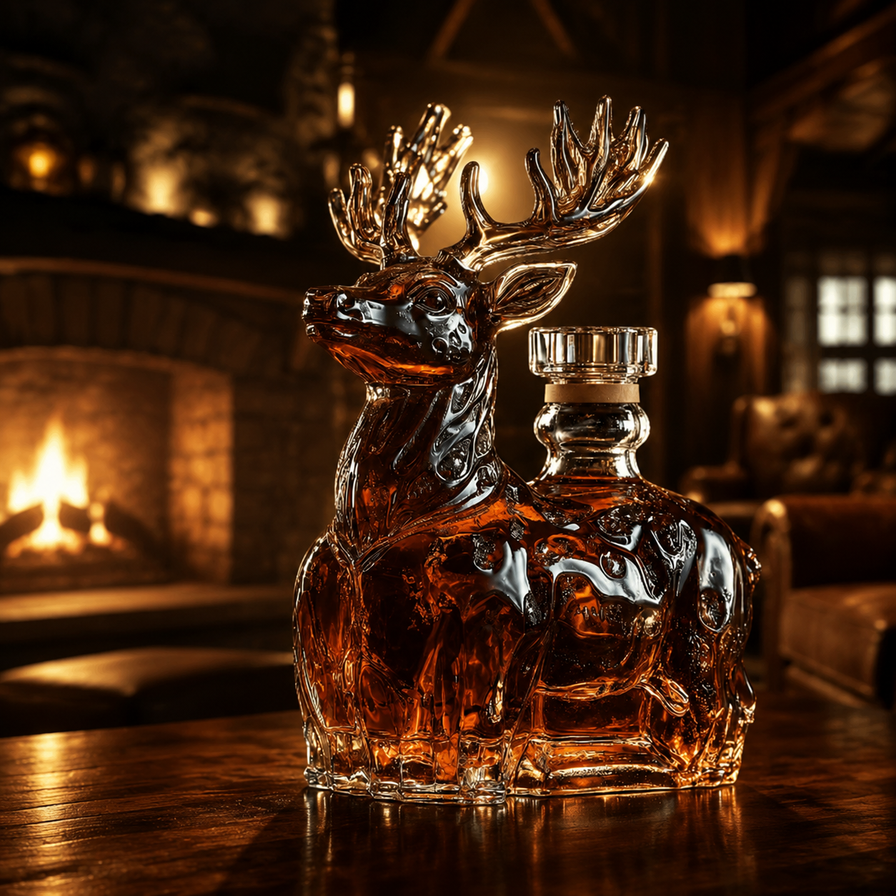 🦌 Stag Whiskey Decanter – A One-of-a-Kind Gift He’ll Proudly Display