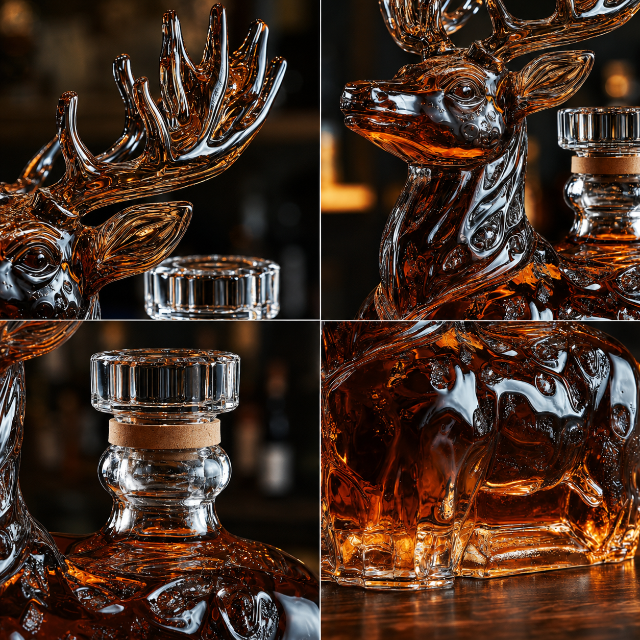 🦌 Stag Whiskey Decanter – A One-of-a-Kind Gift He’ll Proudly Display