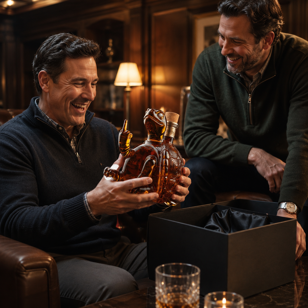🐢 Rude Turtle Whiskey Decanter – For People With Questionable Taste & Great Whiskey