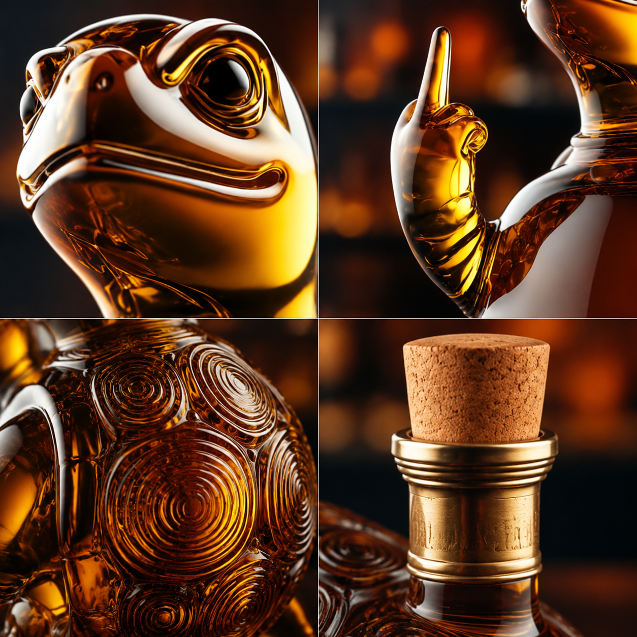 🐢 Rude Turtle Whiskey Decanter – For People With Questionable Taste & Great Whiskey