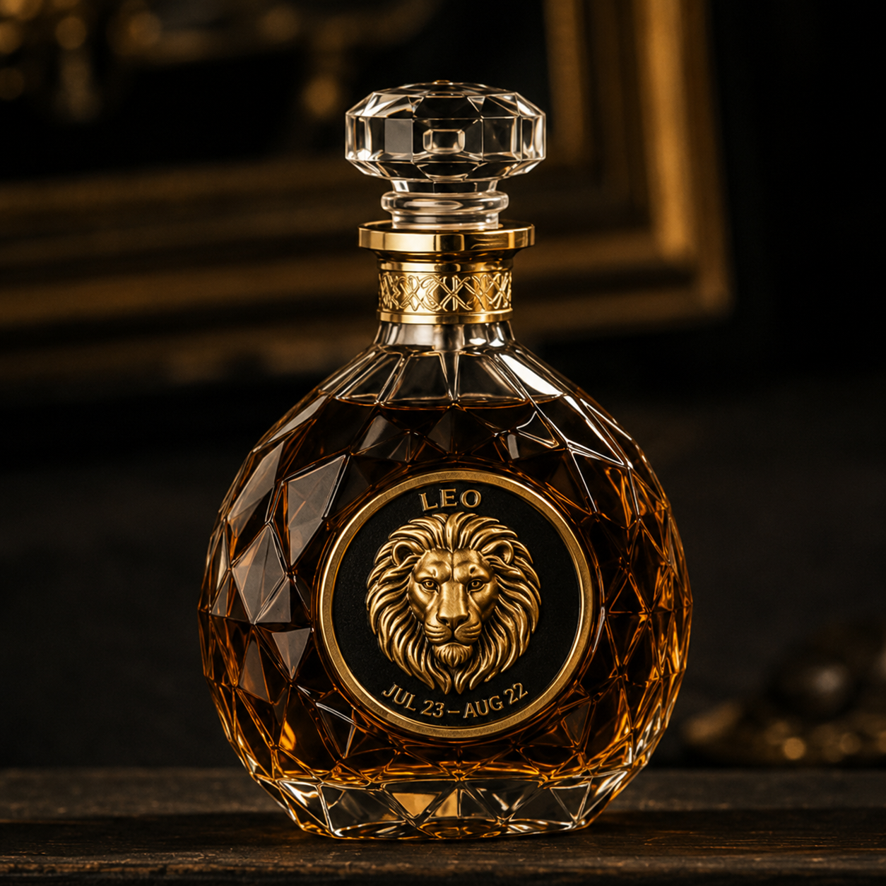 ♌️Leo Crystal Whiskey Decanter🦁—Luxurious Lion-Shaped Collector's Decanter