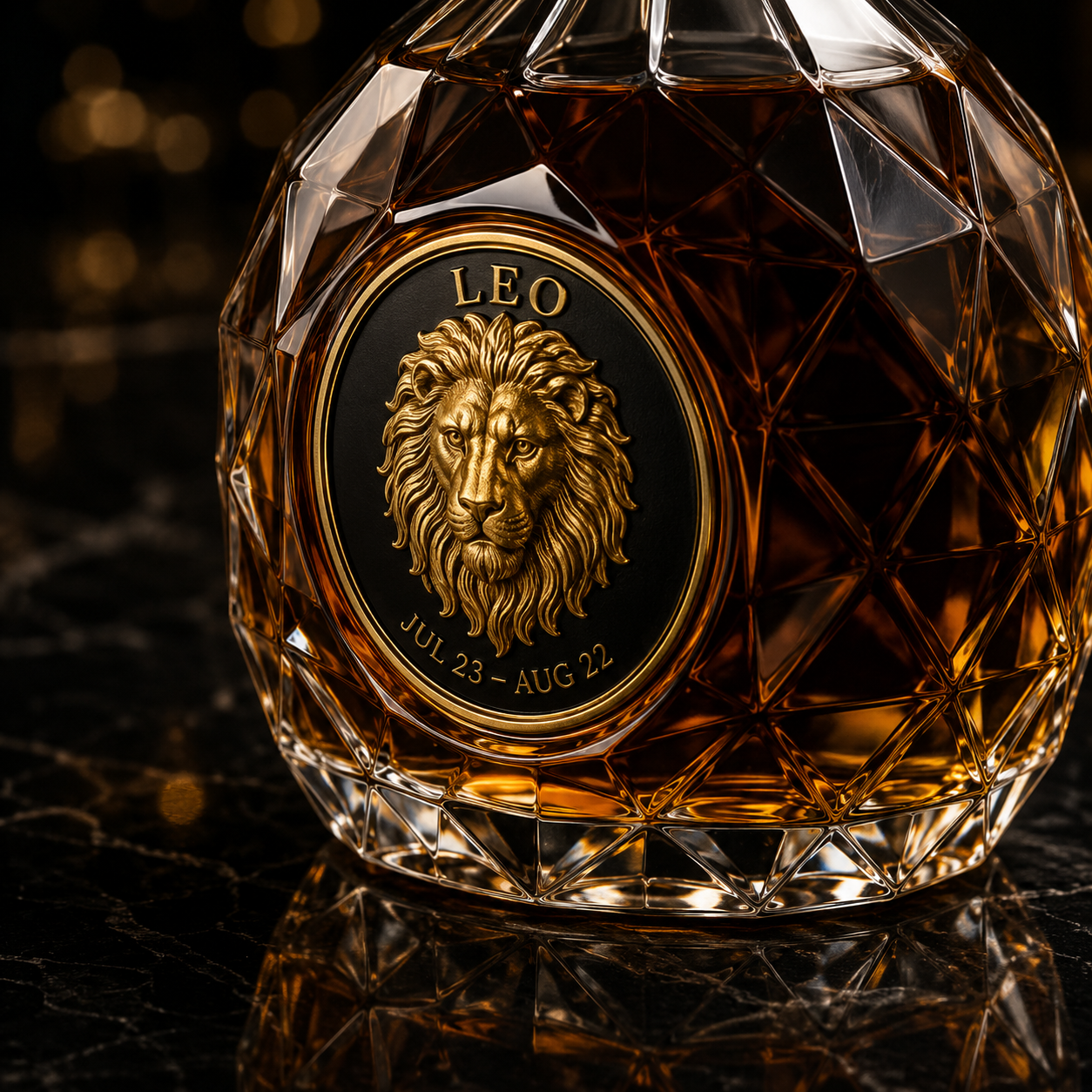 ♌️Leo Crystal Whiskey Decanter🦁—Luxurious Lion-Shaped Collector's Decanter