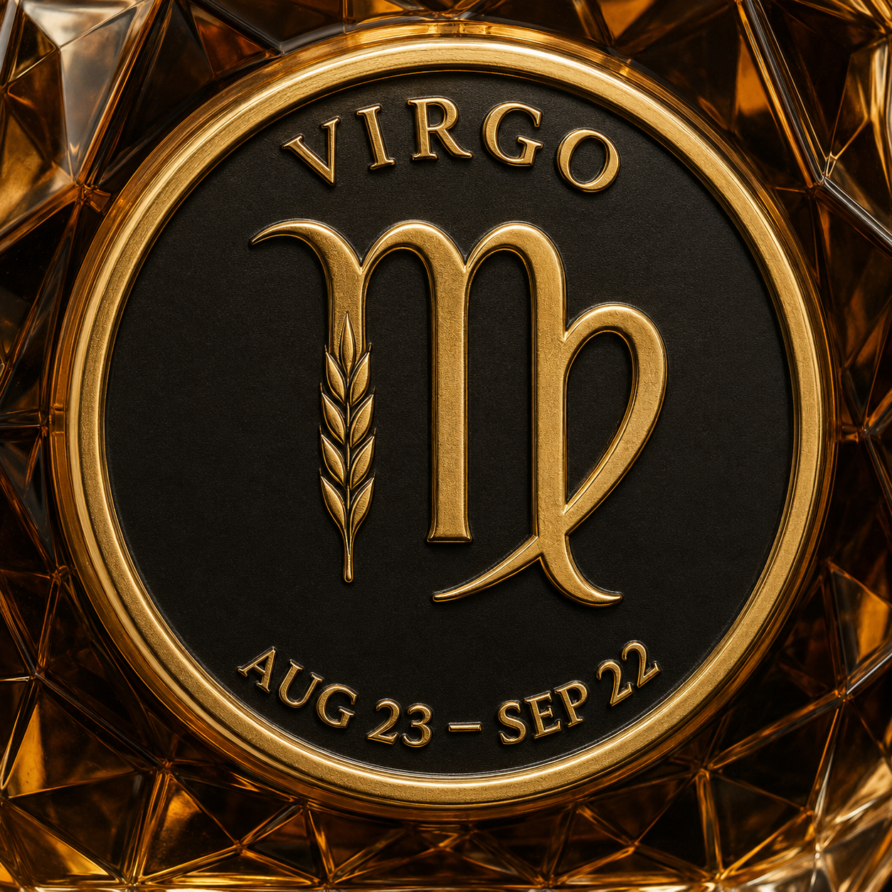 ♍️Virgo Crystal Whiskey Decanter—A Collector-Grade Decanter with a Luxurious Design