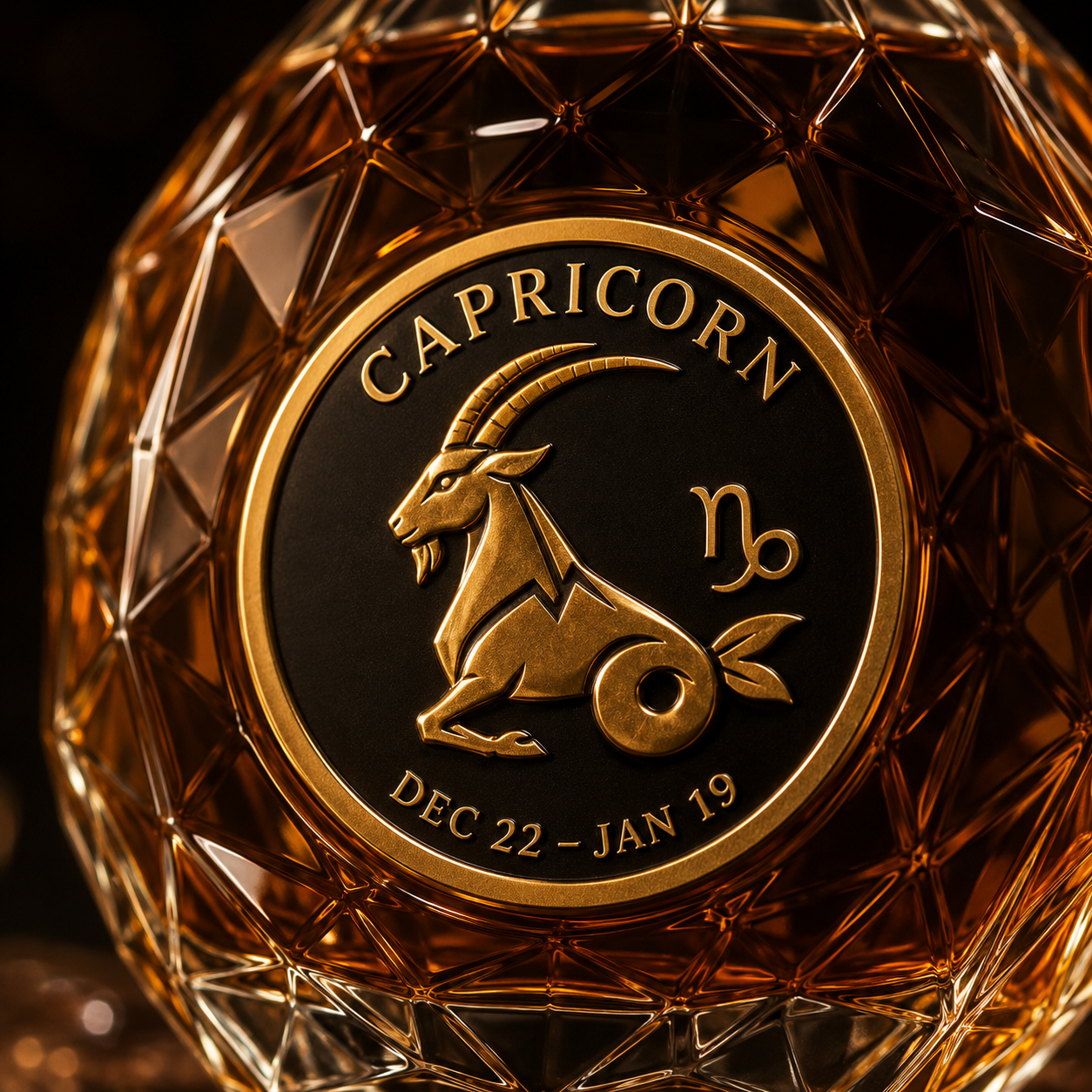 ♑️Capricorn Crystal Whiskey Decanter—A Luxurious, Collector-Grade Decanter Shaped Like a Capricorn