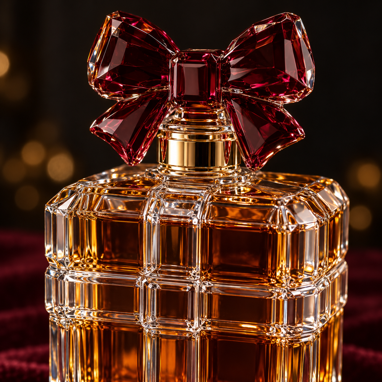 🎄The Kaelvorny Royal Christmas Gift 🎁— Crystal Bow Decanter