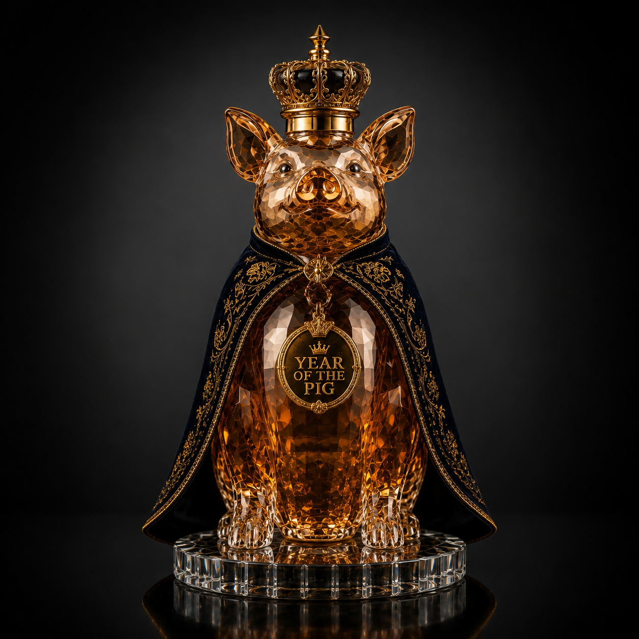 The Generous Benefactor™ — 🐖Year of the Pig Royal Collectible Whiskey Decanter