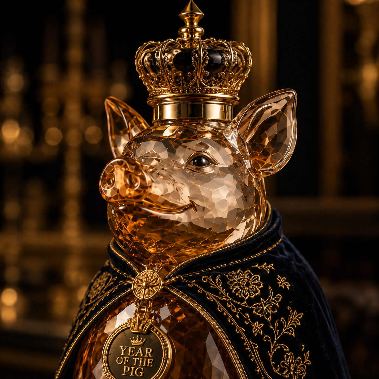 The Generous Benefactor™ — 🐖Year of the Pig Royal Collectible Whiskey Decanter