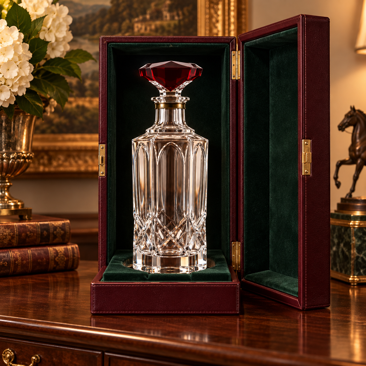 Crimson Regent luxury gift presentation
