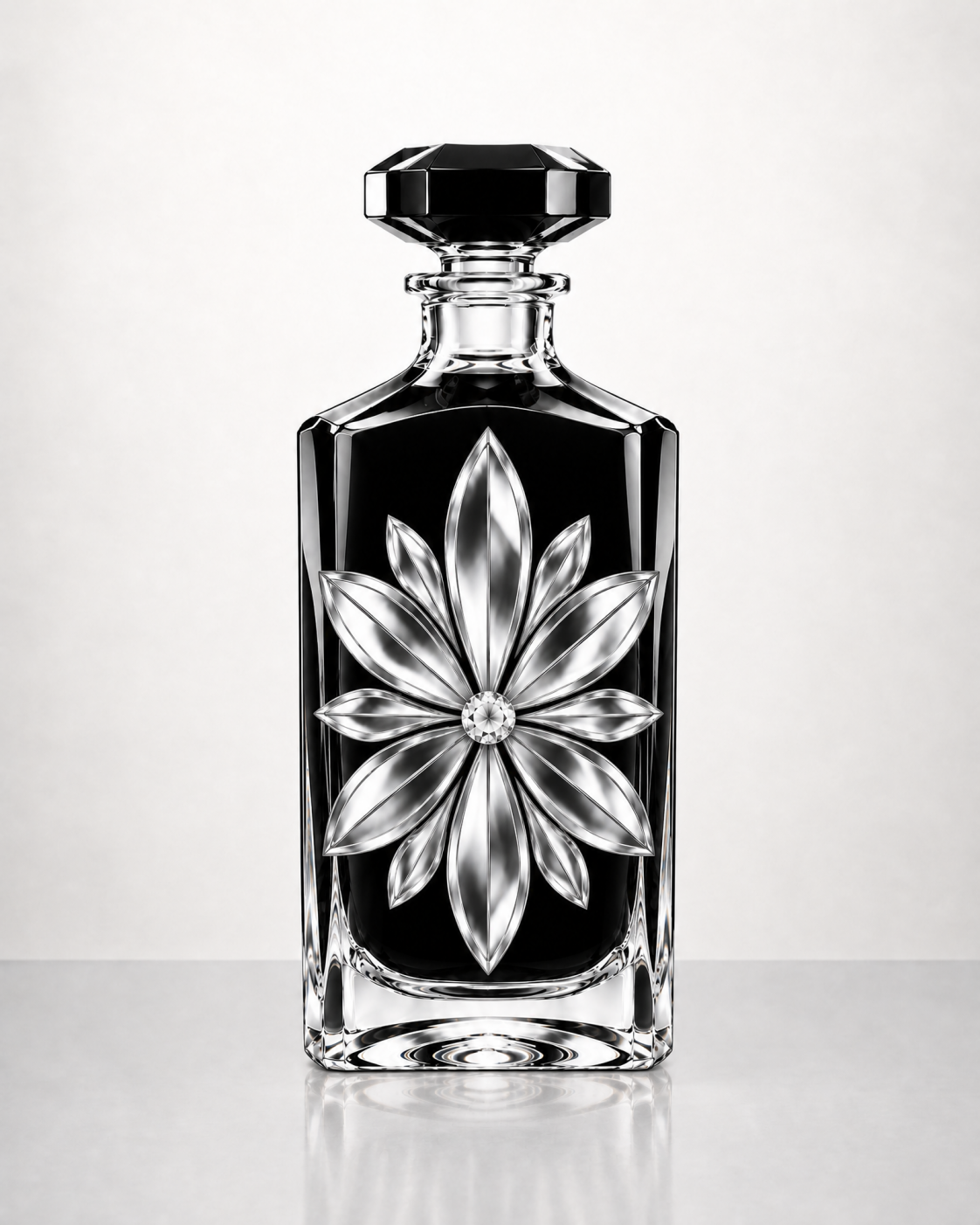 The Kaelvorny Sovereign Bloom — Luxury Crystal Decanter