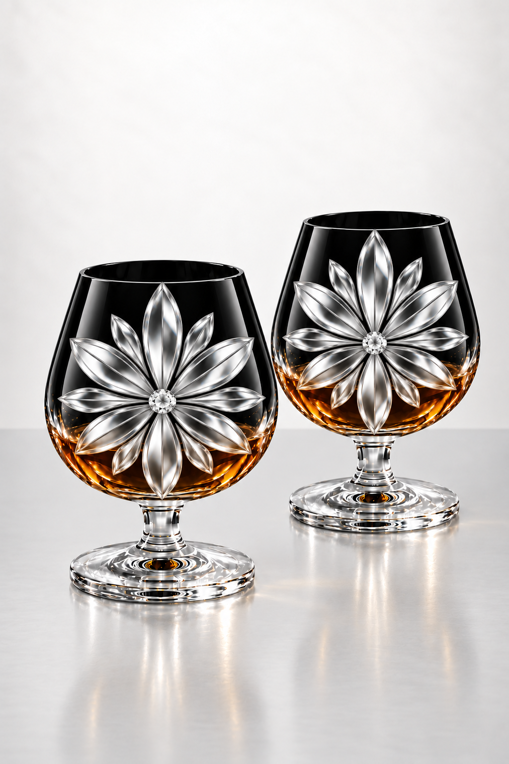 The Kaelvorny Sovereign Bloom — Luxury Crystal Decanter