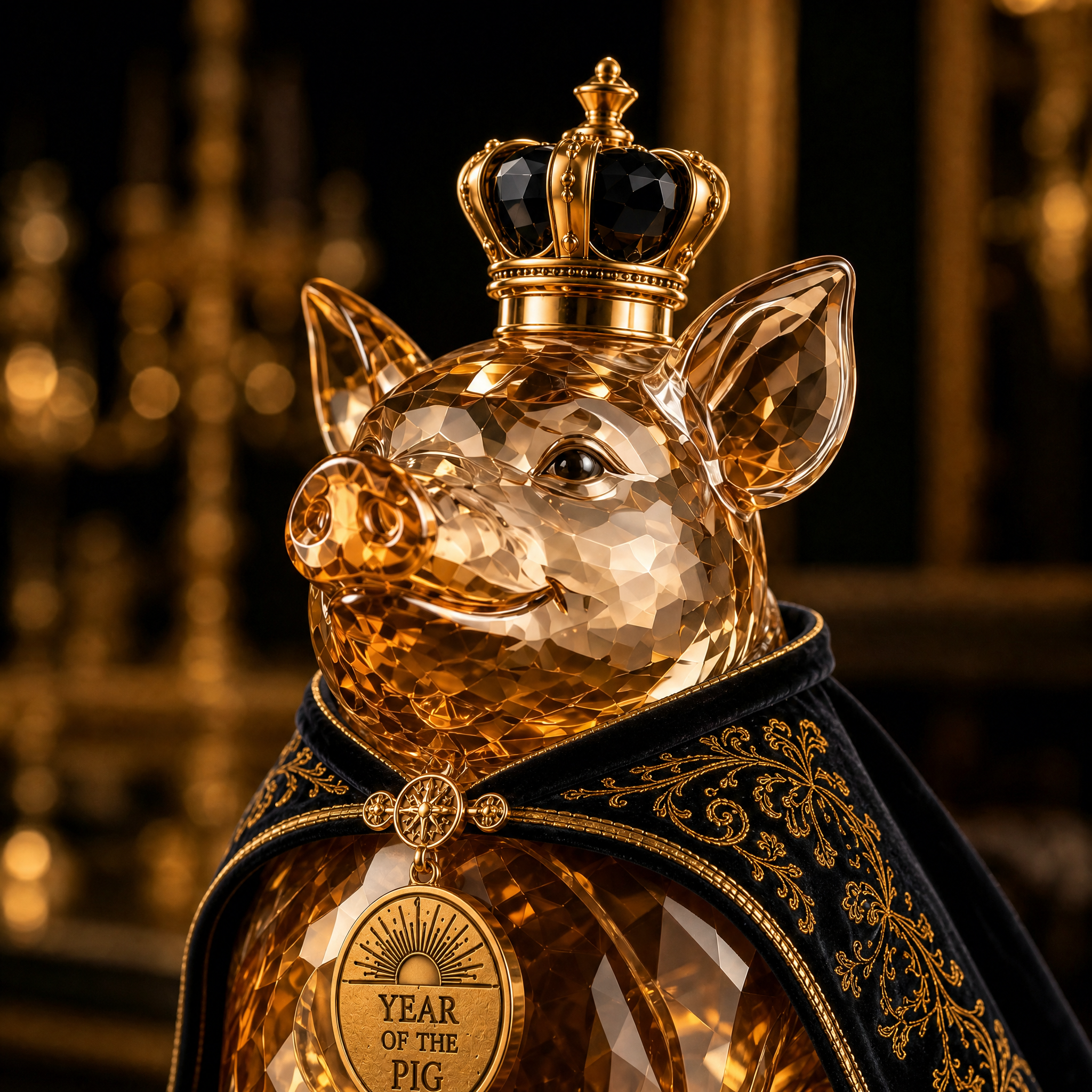 The Generous Benefactor™ — 🐖Year of the Pig Royal Collectible Whiskey Decanter