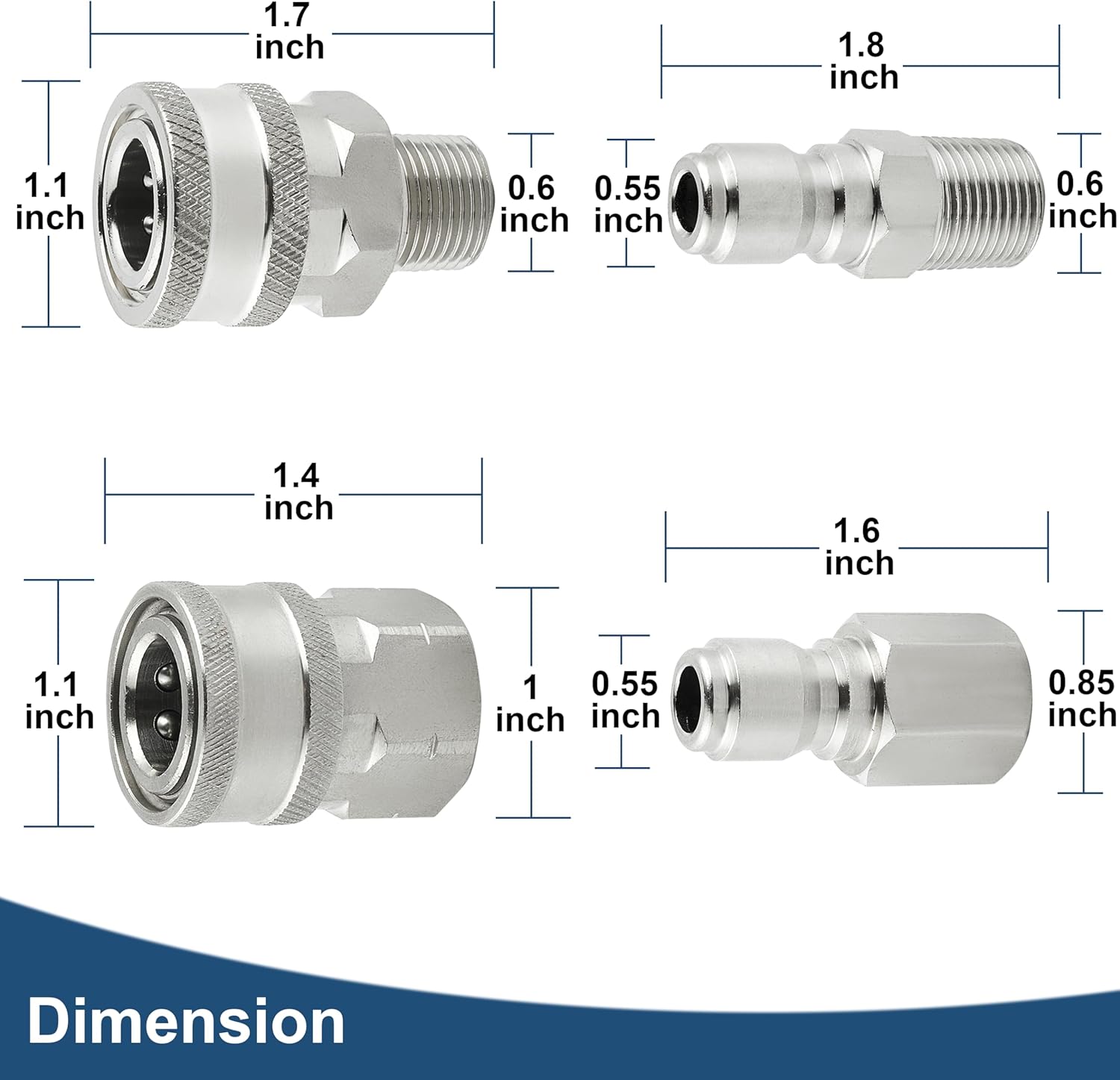 Pressure Washer Fittings