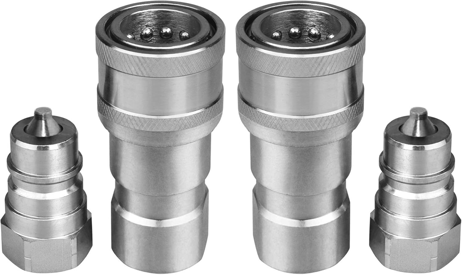 1/4" NPT ISO 7241-B Hydraulic Quick Connect Couplers