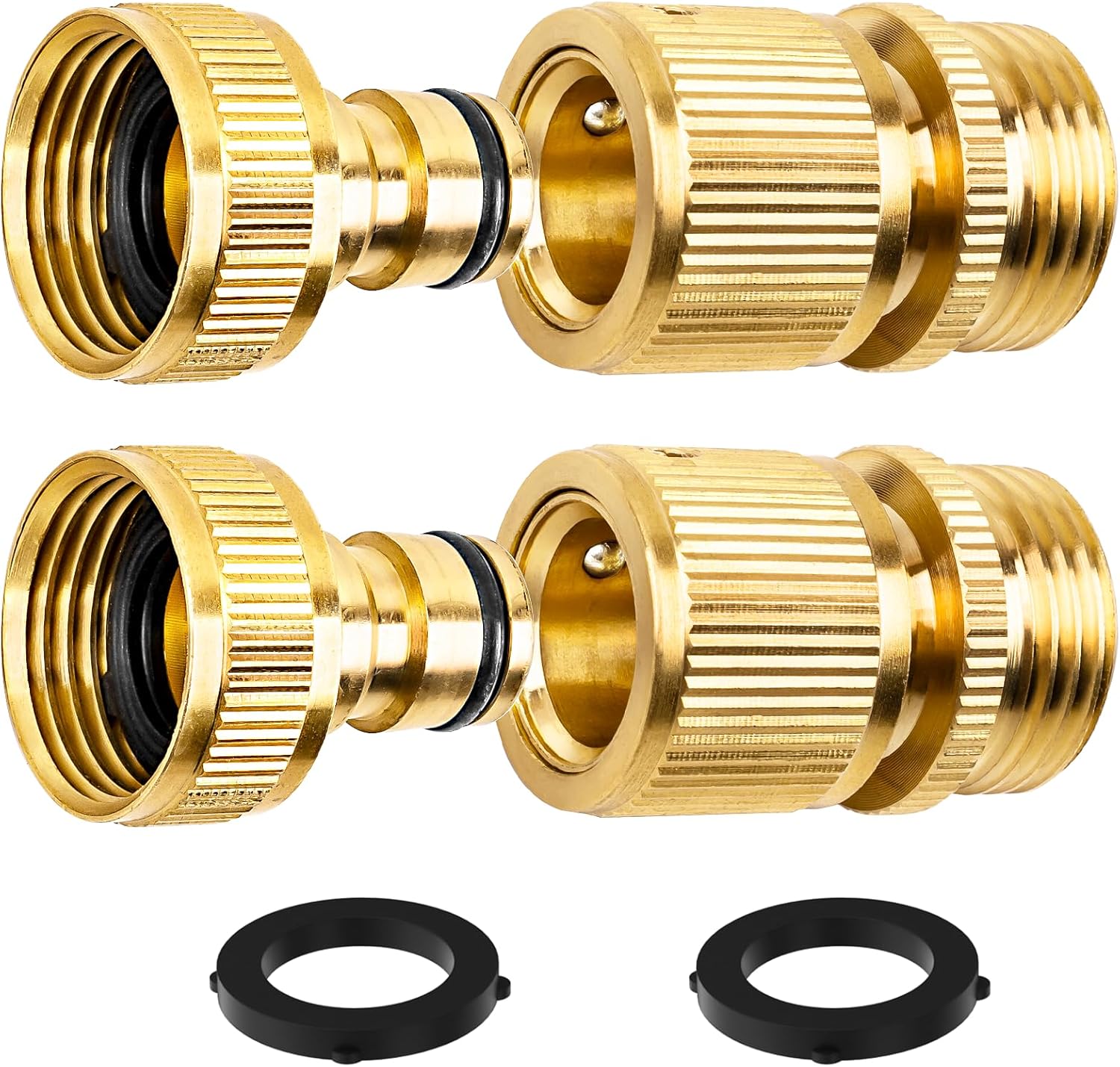 2PCS Garden Hose Quick Connect