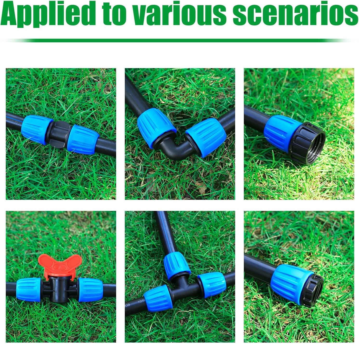 1/2 Inch Drip Irrigation Fittings Kit