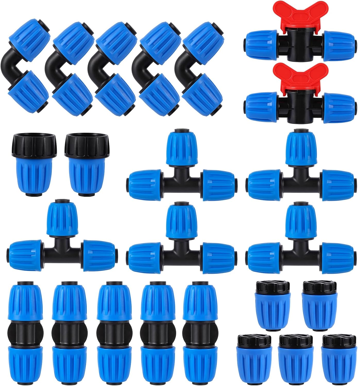 1/2 Inch Drip Irrigation Fittings Kit