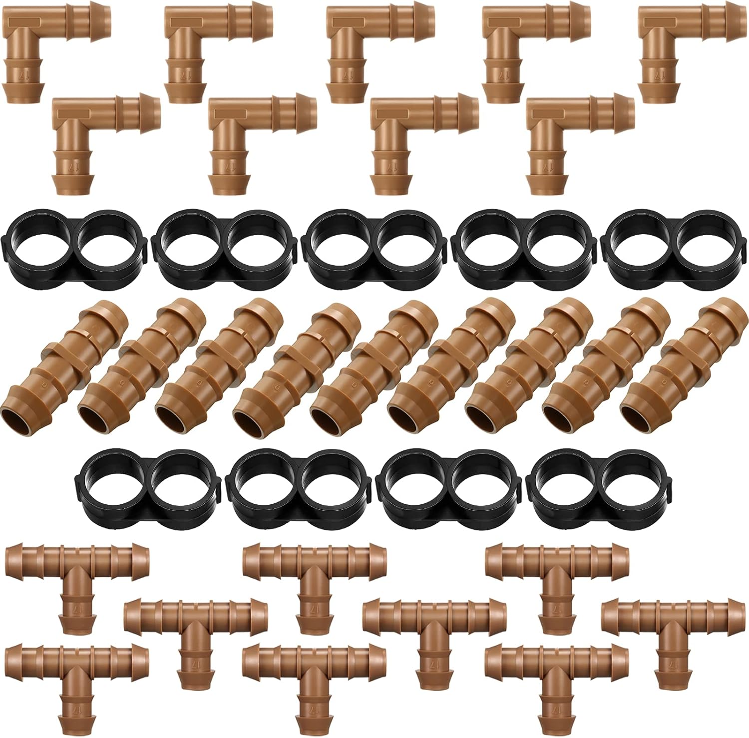 1/2 Inch Drip Irrigation Tubing Fittings