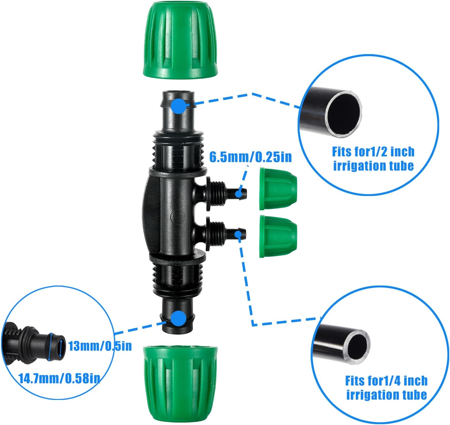 Garden Hose Tubing Irrigation Fittings