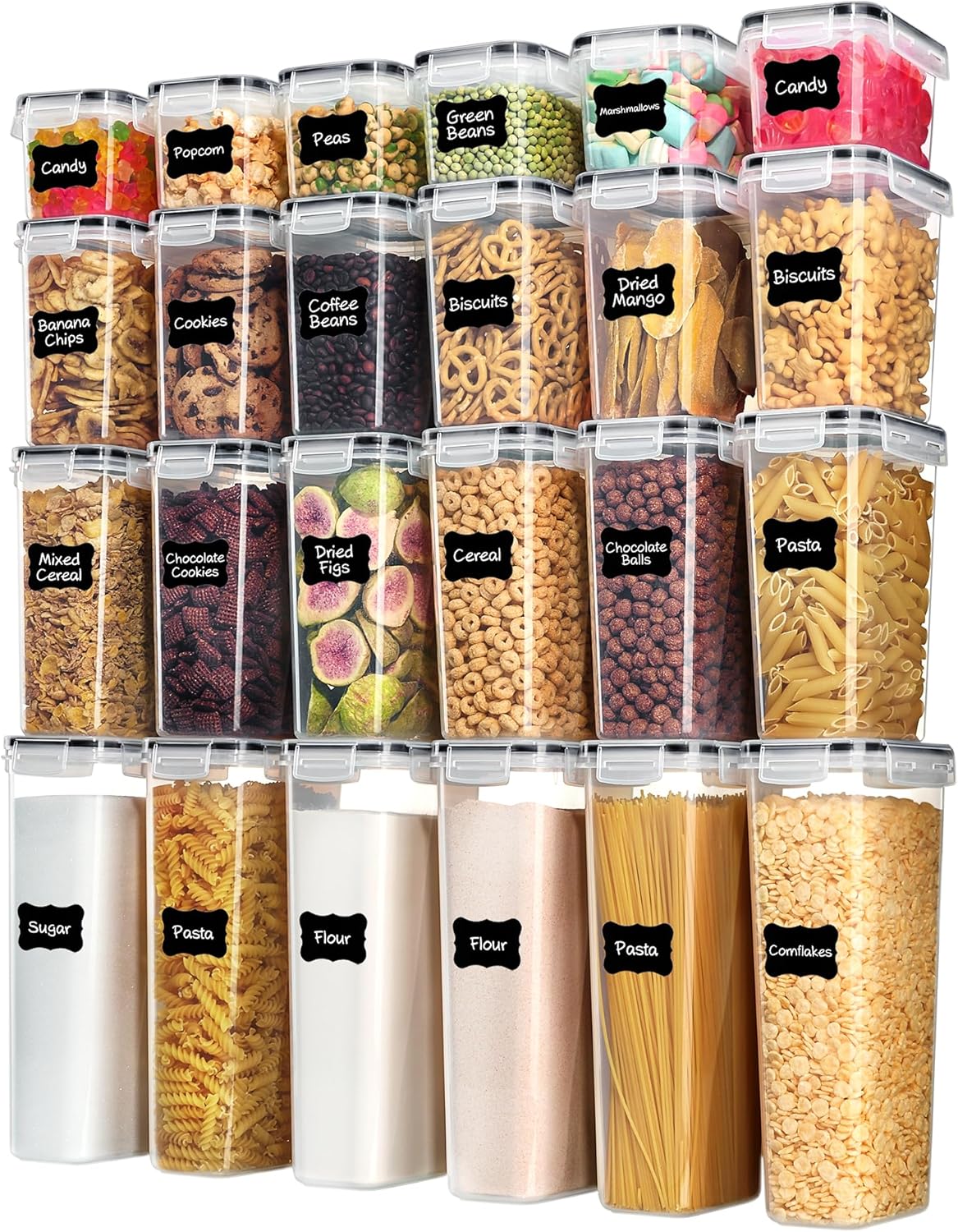 Airtight Food Storage Containers with Lids