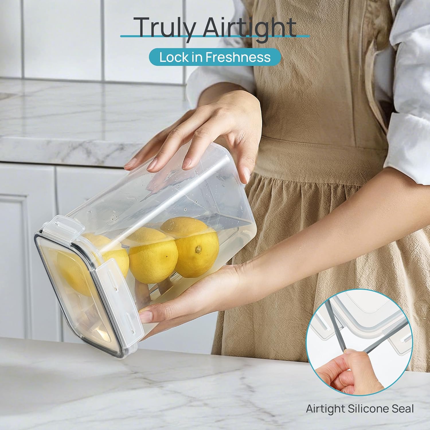 Airtight Food Storage Containers with Lids