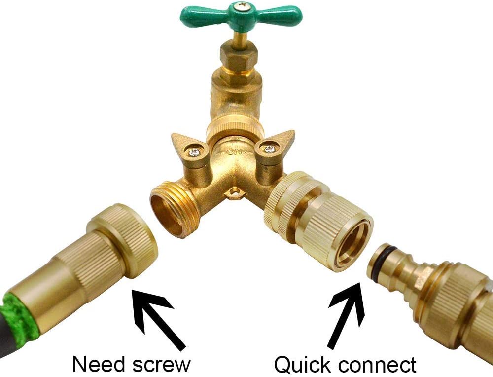 Brass Quick Connector Garden Hose Fitting