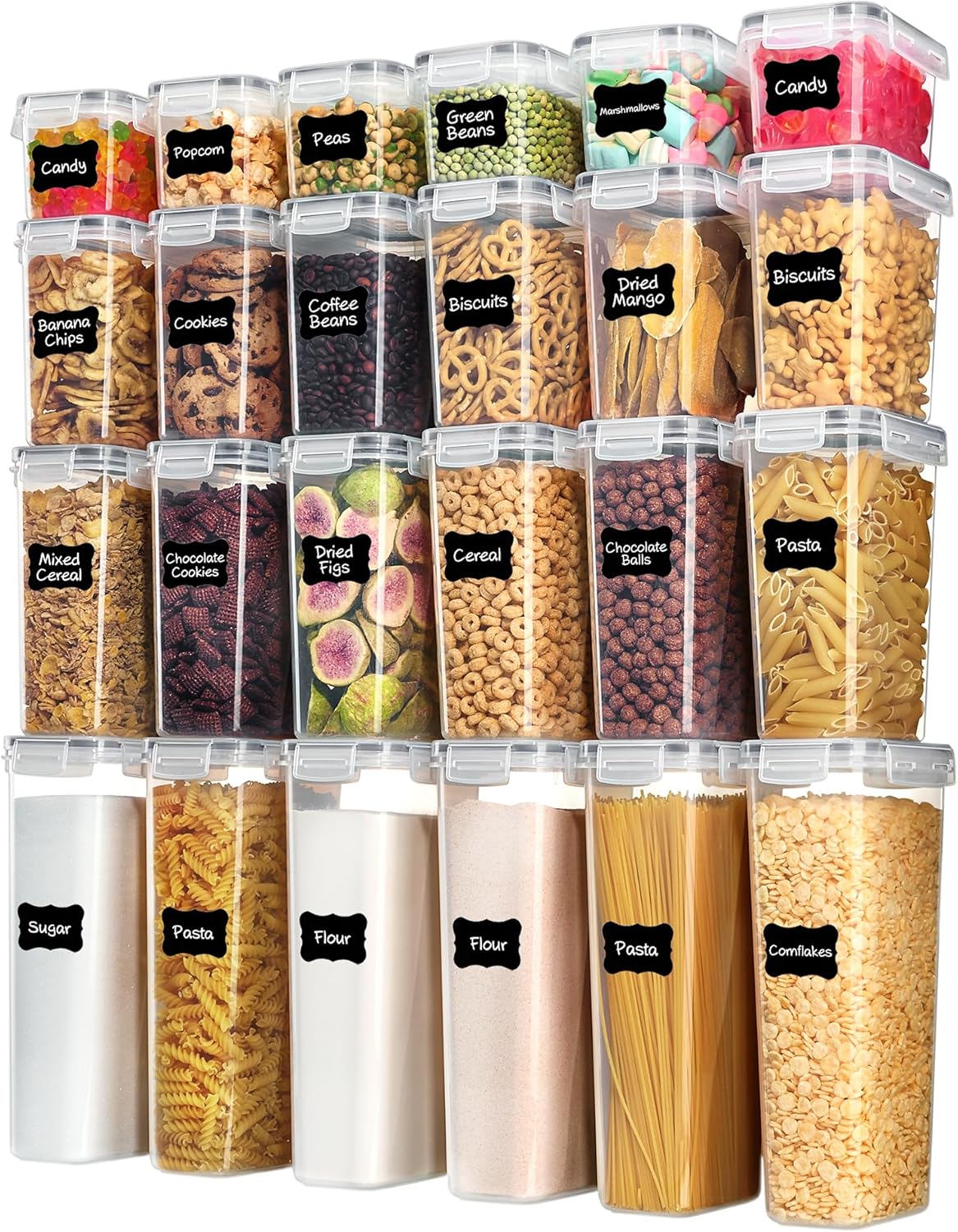 Airtight Food Storage Containers with Lids