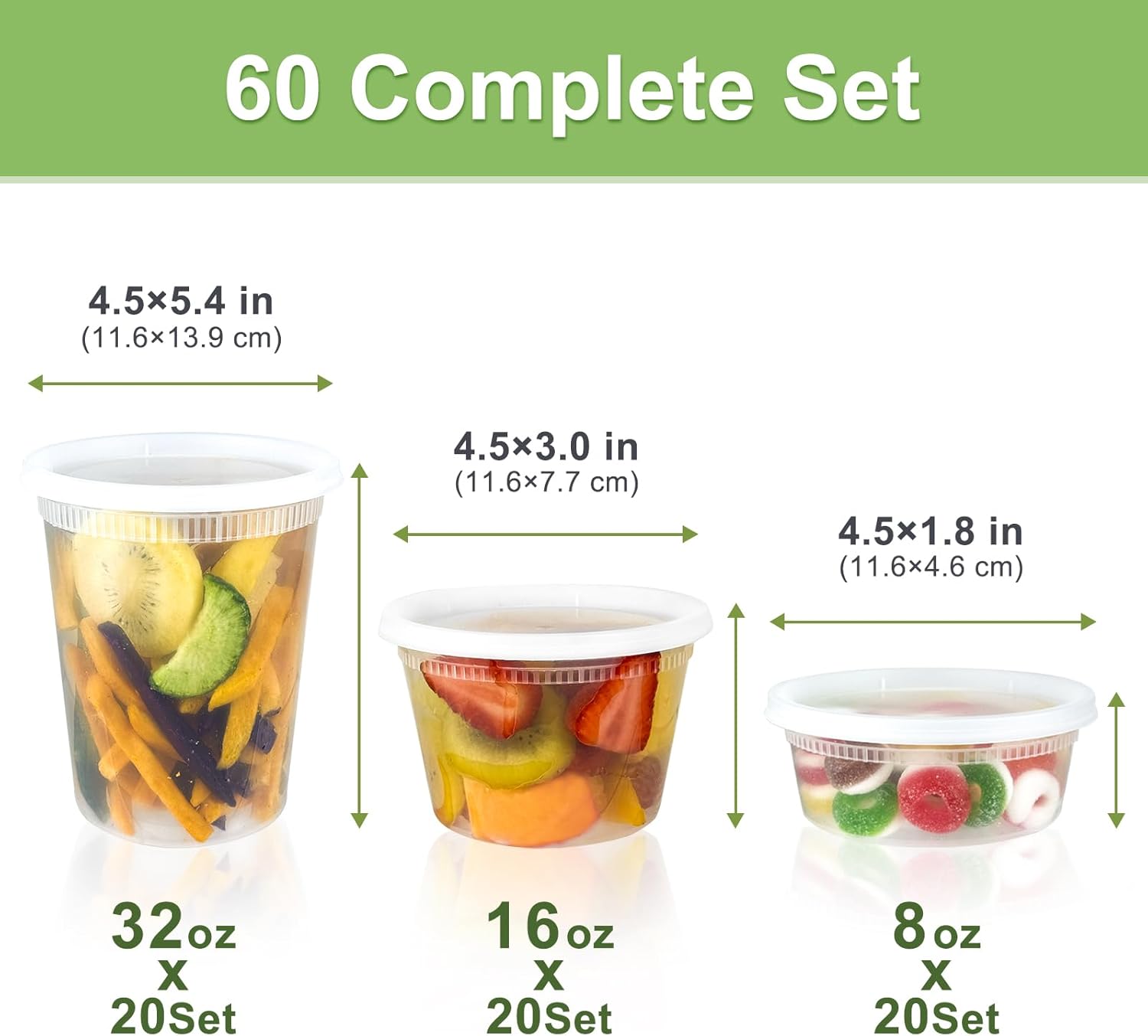 Deli Containers with Lids