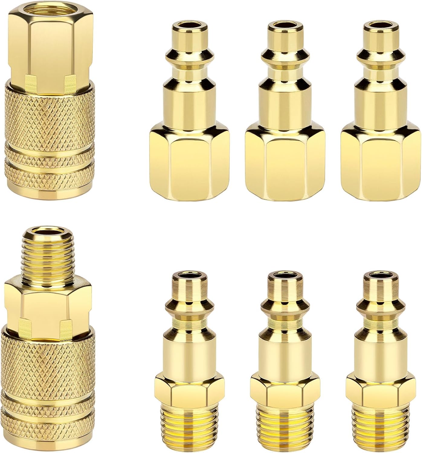 8 Pack Air Hose Fittings