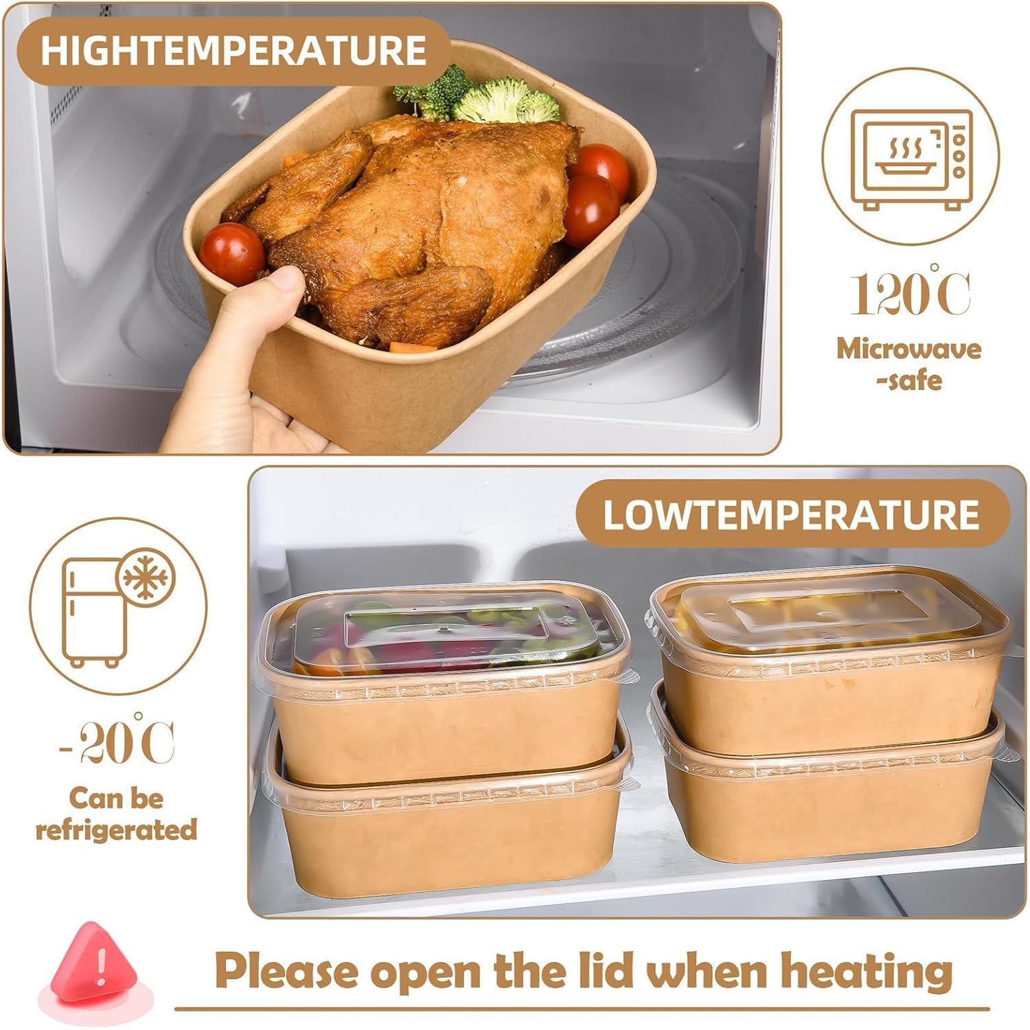 Disposable Meal Prep Containers