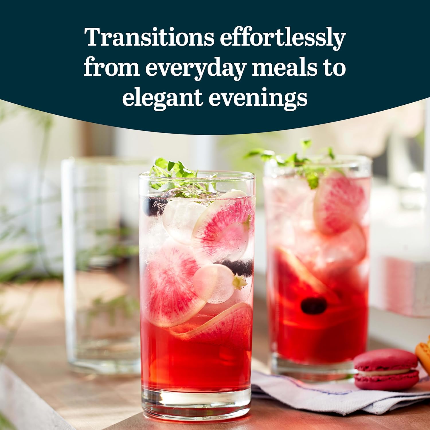 Drinking Glasses Set of 8