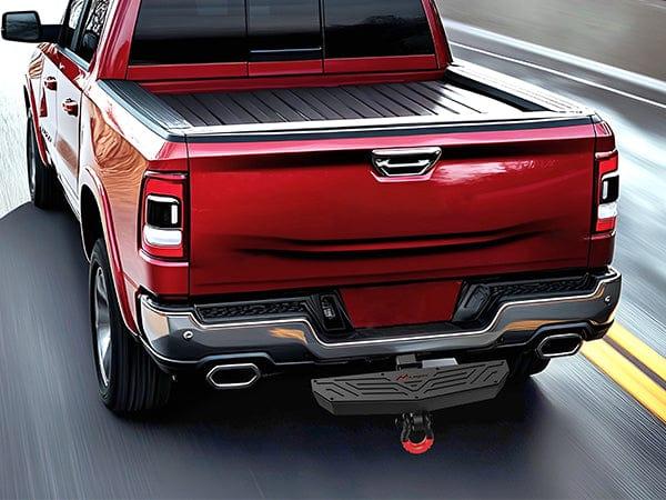 Nilight Hitch Step 2 Inch Receiver Universal Trailer Hitch Step Armor with Anti-Theft D-Ring Shackle Hitch Lock Stabilizer Anti-Slip Design Rear Bumper Guard for Pickups Trucks Vans SUVs ATVs Vehicle Accessories, Universal Automotive Ac #SummerVibes,summe