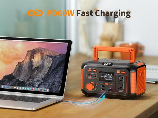 EBL 500W Portable Power Station | 444Wh Solar Generator for Camping, Home & Emergency Backup EBL 500W Portable Power Station | 444Wh Solar Generator for Camping, Home & Emergency Backup
