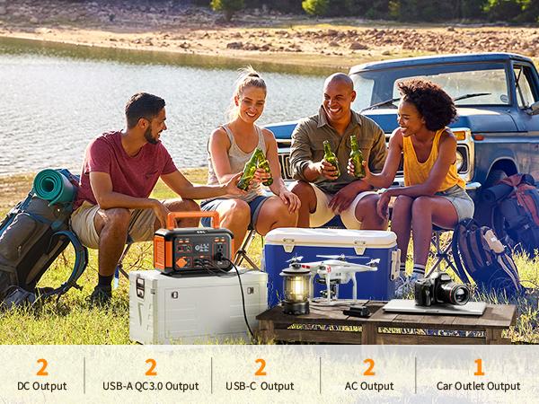 EBL 500W Portable Power Station | 444Wh Solar Generator for Camping, Home & Emergency Backup EBL 500W Portable Power Station | 444Wh Solar Generator for Camping, Home & Emergency Backup