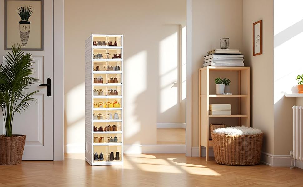 Zapatero plegable de 9 niveles