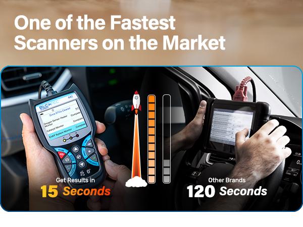 BLCKTEC 440 OBD2 Scanner - Car Code Reader & Scan Tool - Car Scanner - Helps Fix Check Engine Light Issues & More Multifunctional