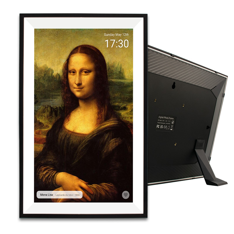 Reabuy Fotocube Intelligenter Digitaler Kalender (Bilderrahmen + Familienplaner + Kunstgalerie)