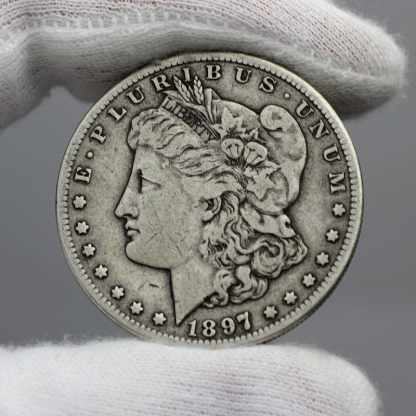 【 Estate-Sourced Coin 】 1897 S Morgan Silver Dollar 